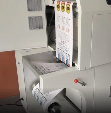 Ecoographix Color Printer Roll To Roll Digital Label Printing Machine