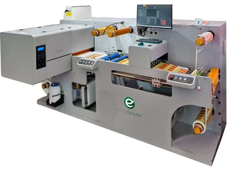 Ecoo IQ-330 Label Printing and Cutting Integrated Machine