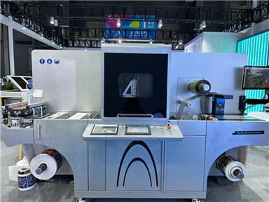 Sticky label roll digital finishing machine